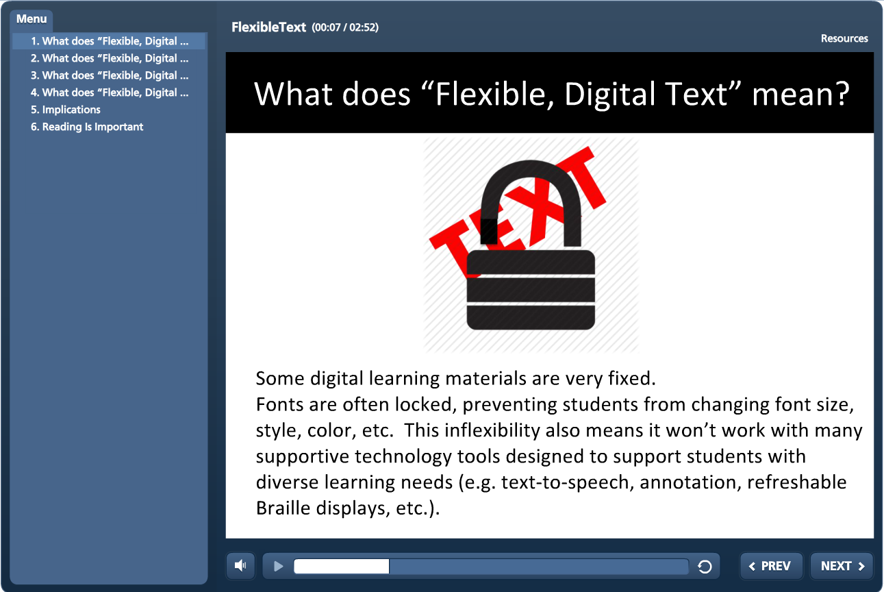 picture of Flexible Text Module